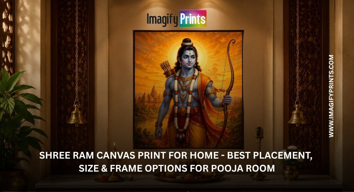 Shree Ram Canvas Print for Home