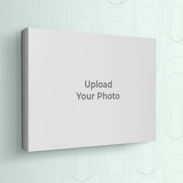 Landscape canvas with frame