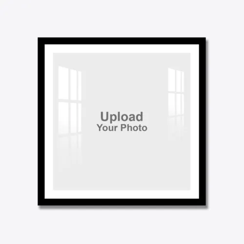 Acrylic Square Wall Photo Dual Border Frame